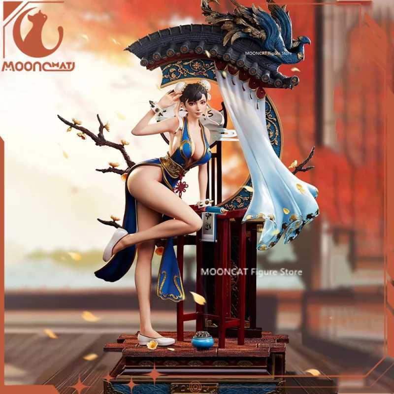 Action Toy Figures Street Fighter Chun-Li Anime Figure Street Fighter5 TES Action Figurine PVC Statue Model Doll Desk Decor Collection Toys Gifts Y241202IOOL