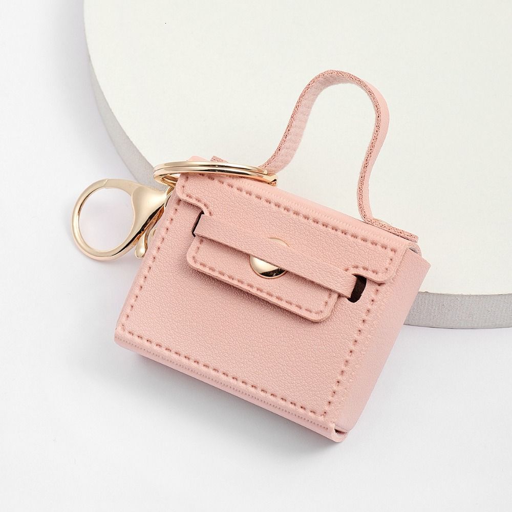 New Mini Keychain Cute Small Square Bag Keychain Designer Candy Color Pendant Creative Backpack Hanger Car Decoration DIY Accessories bag