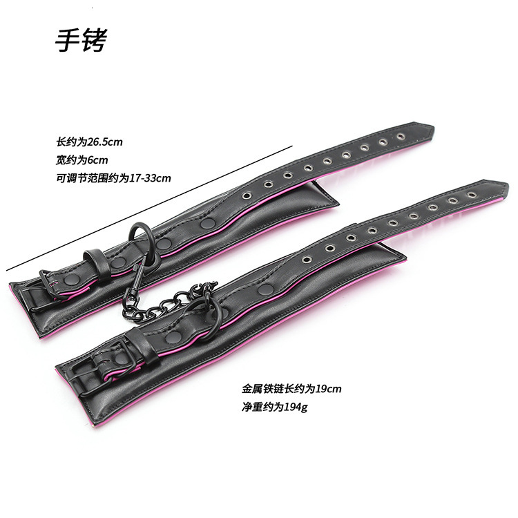 Amazon specializes in SM sex products, adult sex handcuffs, sponge soft leather binding, foot cuffs, and wholesale of sex products