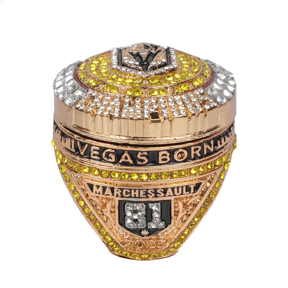Customized Hockey Championship Rings for Fans Collectible Memorial Gifts Men 241205