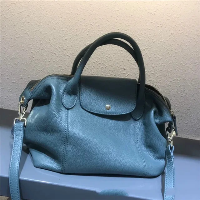 Women Designer Fashion Casual Shoulder High Quality Leather Handbags Sac Large Capacity Classic Tote Bag New Genuine Leather BagVoyage