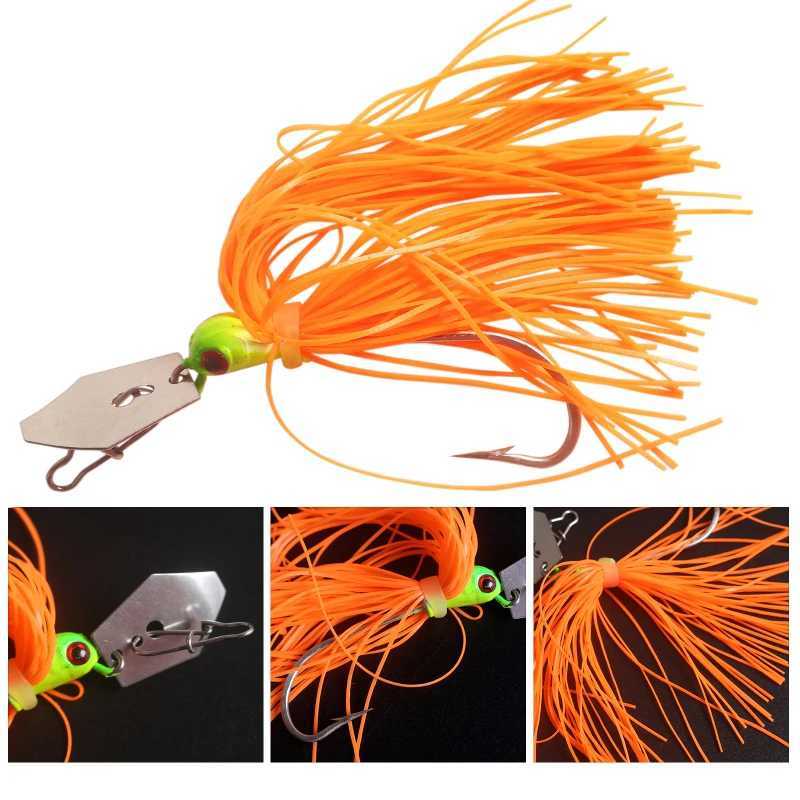 11g 10cm Chatter Bait Spinner Bait Weedss Fishing Lure Buzzbait Wobbr Chatteait for Bass Pike Walye Fish AccoryXJ241128