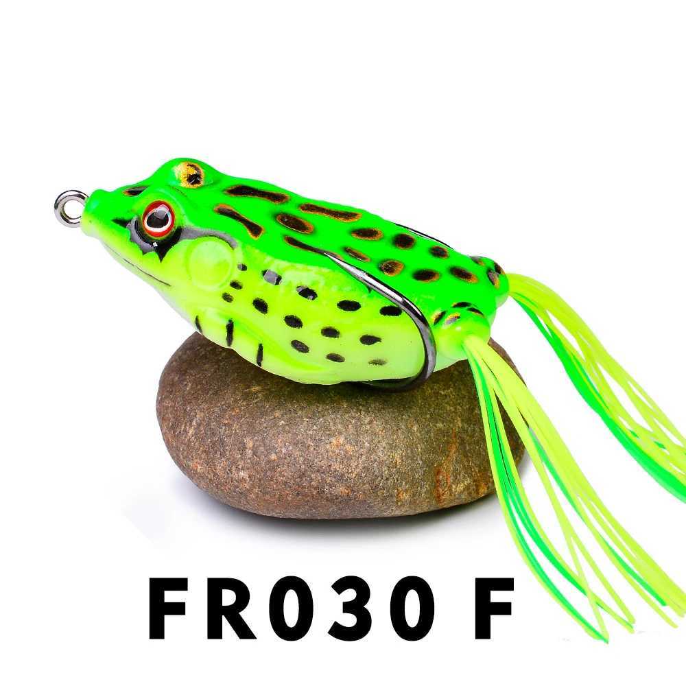 1 Pcs 5G 9G 13G 17.5G Frog Lure Soft Tube Bait Plastic Fishing Lure with Fishing Hooks Topwater Ray Frog Artificial 3D EyesXJ241128