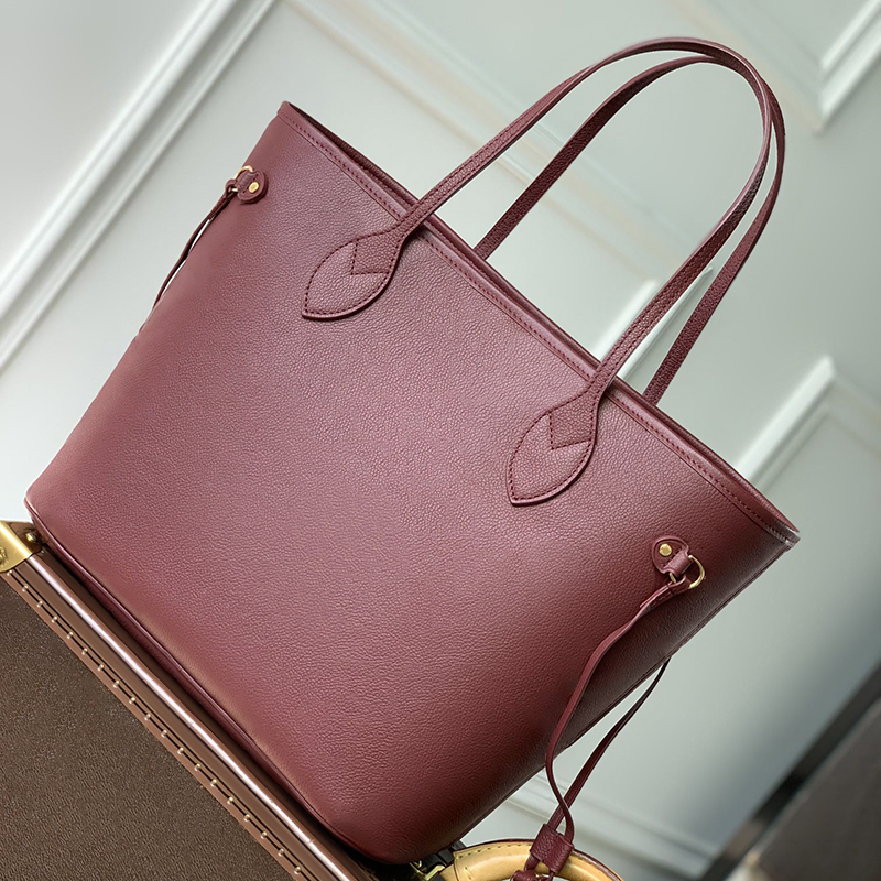 Genuine Leather Tote Bag - Medium Size Designer Purse & Shoulder Bag Shopping bag for Everyday Use L003