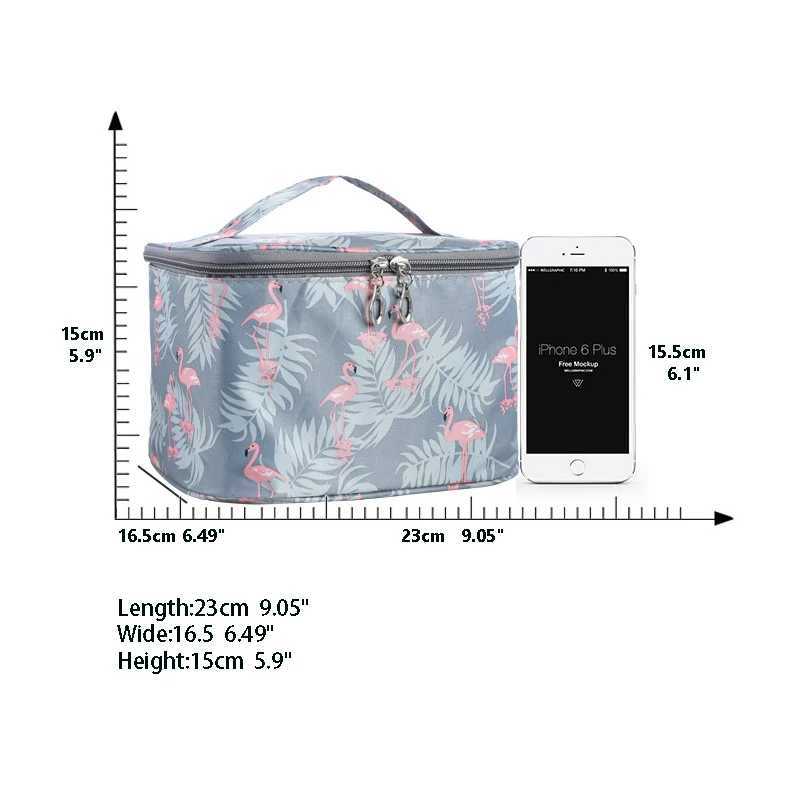 Waterproof Portable Women Makeup Bag High Capacity Toiletries Organizer Storage Cosmetic Cases Zipper W Beauty Pouch TravelXJ241206