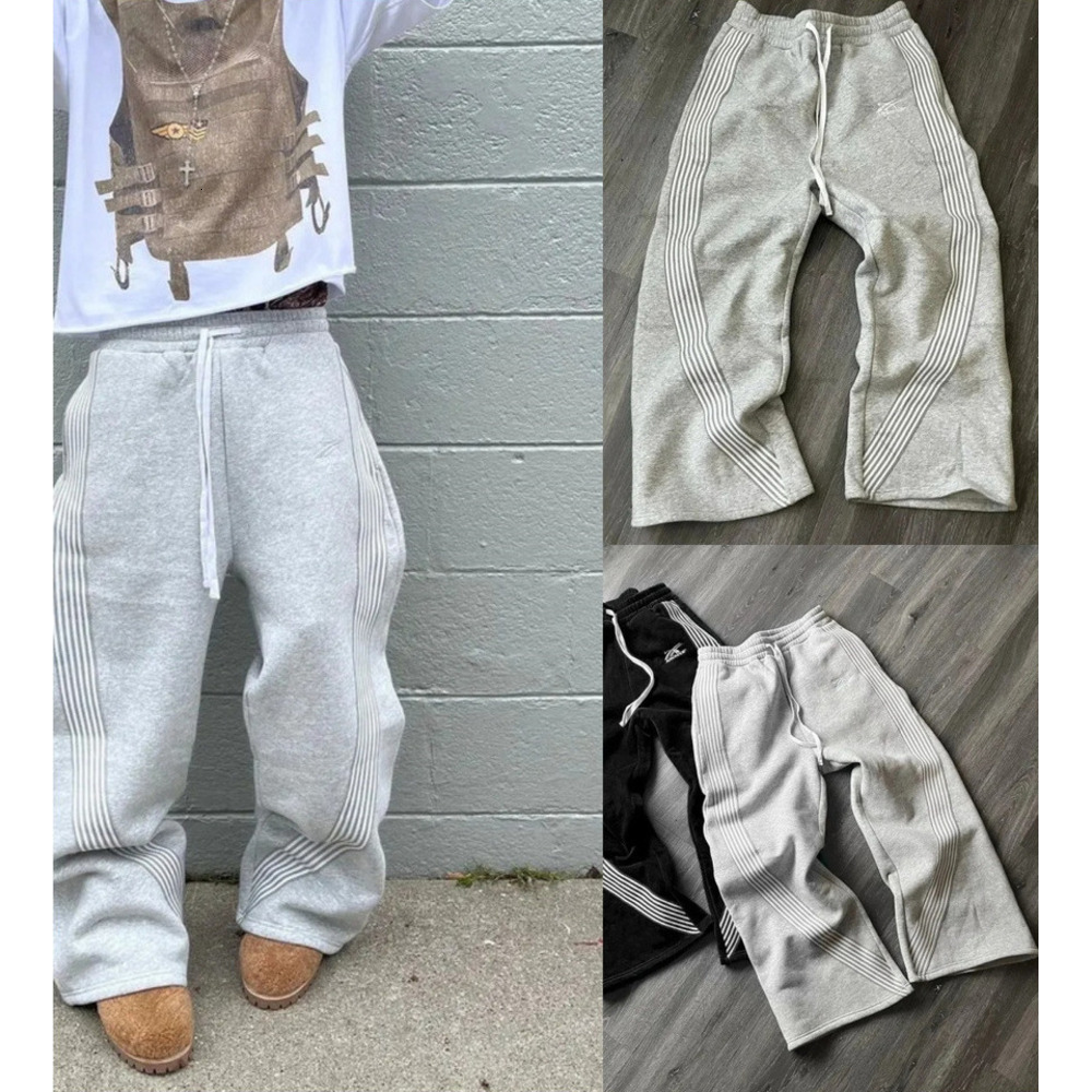Designer mens pangts Streetwear Sweatpants Y2K Pants Gothic Hip Hop Retro Camo Graphic Baggy Casual Pants Womens Mens Elastic Waist Jogging Trousers a7