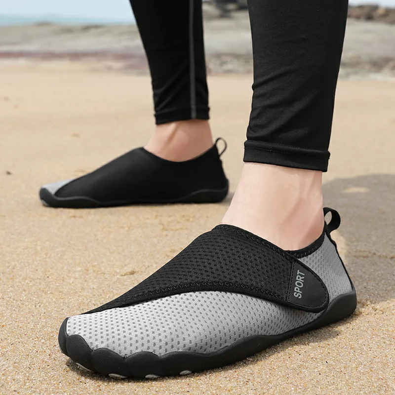 Breathable Sneakers Men Shoes Fashion Shoes For Men Casual Hiking #HXTE75 Men Outdoor Beach Wading Tenis Barefoot Sneakers