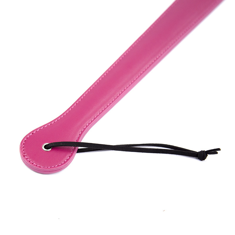 SM adult sex toys in rose red long strip leather, hand patting, men's and women's sex, spanking toys, in stock and dropshipping