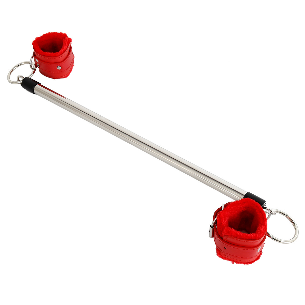 Manufacturer's spot wholesale SM adult training restraint steel pipe plush handcuffs, foot cuffs, bed binding flirting products