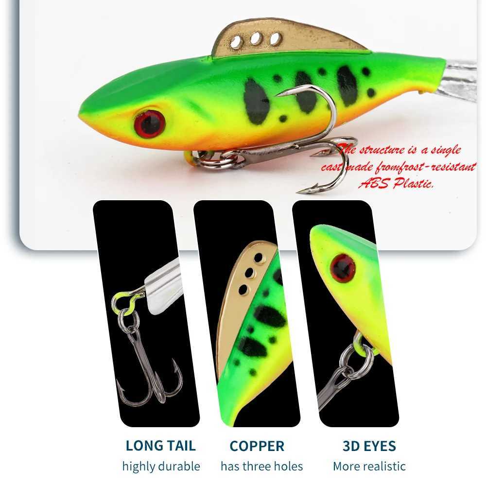 Winter Ice Fishing Lure 4g 8g 10g 17g ncer Jig Bait Hard Lure Jigging nced Fishing Bait For Catching Perch and PikeXJ241128