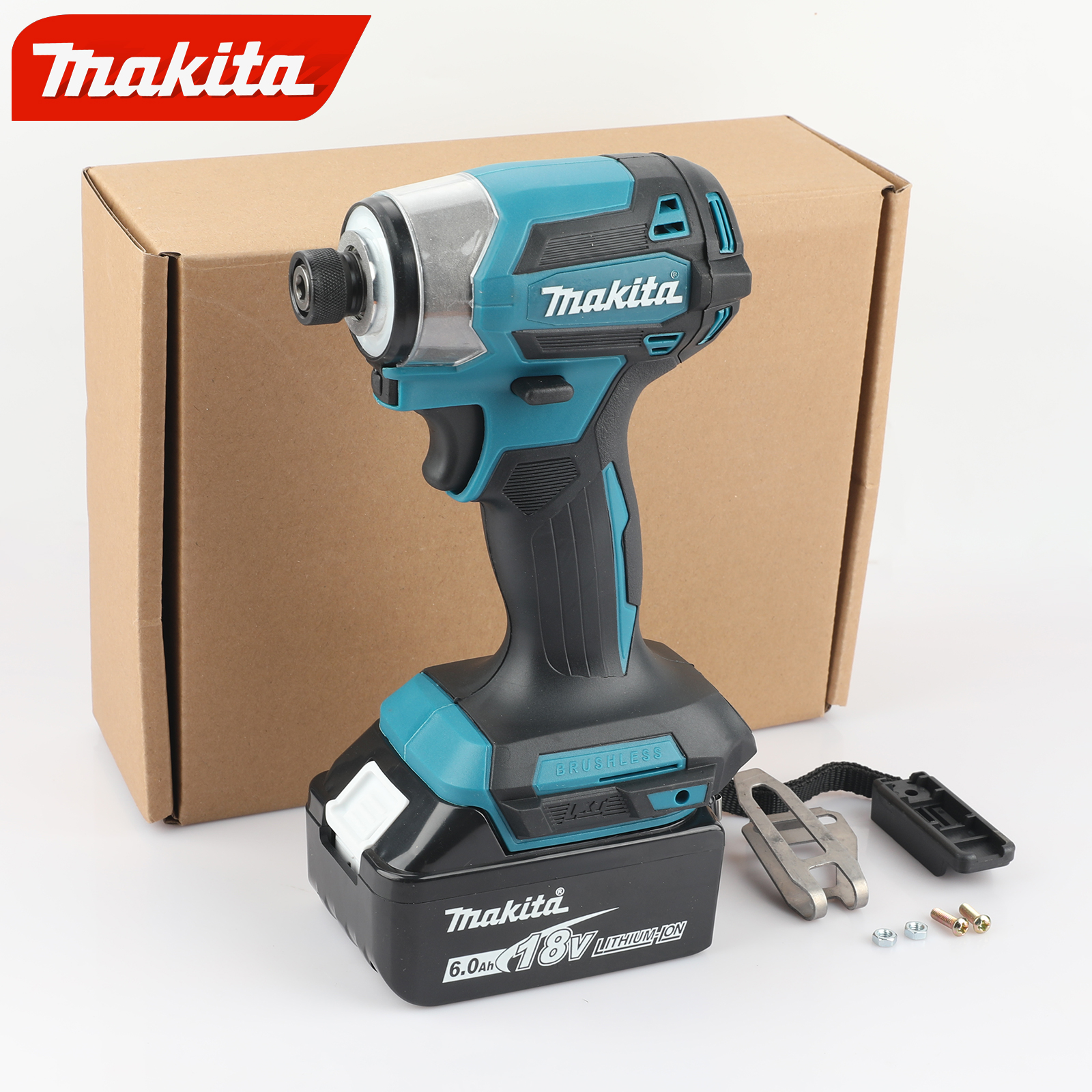 Makita DTD173 Household Impact Screwdriver Set Electric Screwdriver Electric Hand Drill
