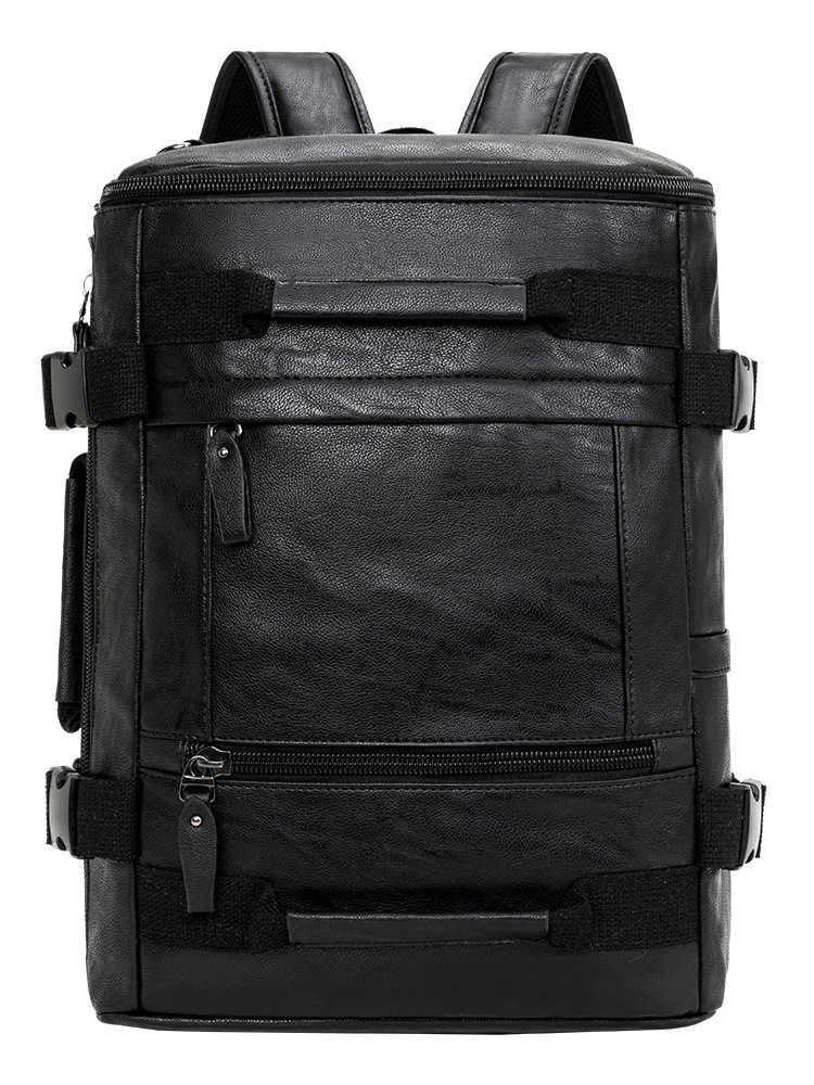 Fashionable large capacity waterproof computer backpack, men's business travel backpack, college student trend 241215