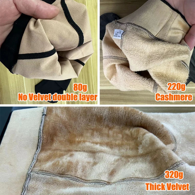 Women Plus Pantyhose Sexy Translucent Slim Elasticity Tights Woman Winter Fleece High Waist Tight Leggings Thin 241205