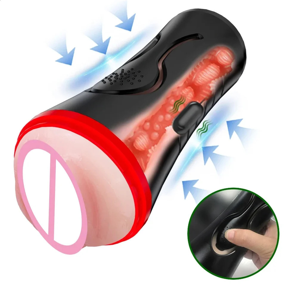 Male Masturbator Cup Vaginal For Men Sex Toys Vagina Vacuum pocket Endurance Exercise Masturbation Adult Masturb Cup 241205