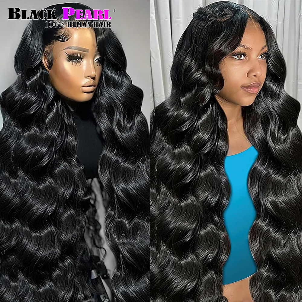 13X6 Brazilian Body Wave Wigs Full Glueless 13X4 HD Transparen Human Hair Lace Frontal Wig