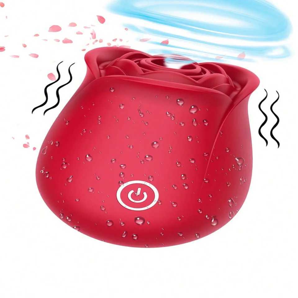 Rose Sucking Vibrator Vagina Intimate Good Nipple Sucker Oral Licking Clitoris Stimulation Powerful Sex Toys For Women 18+XJ241206