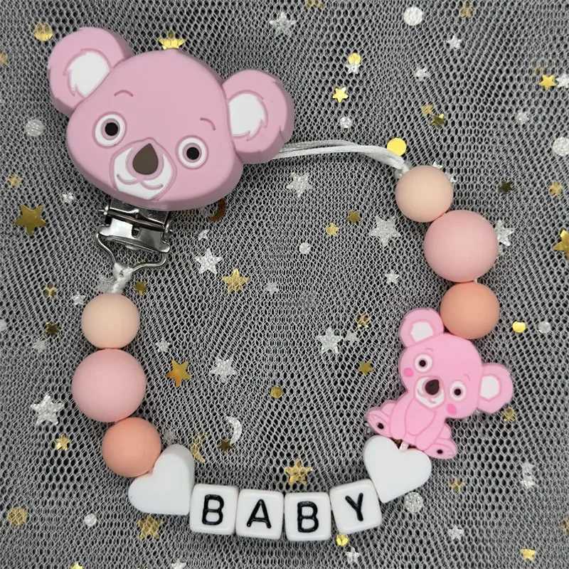 Pacifier Holders Clips# Free Custom Baby Pacifier Clips Personalized Name Teething Toys Dummy Nipples Holder Clips Chain Babies Accessories Newborn Gi