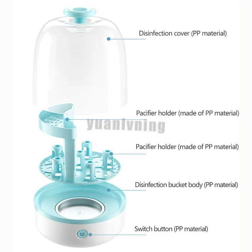 Bottle Warmers Sterilizers Baby Feeding Bottles Large Capacity 360 Steam Sterilizer With Automatic Power Off Control Esterilizador De Biberones Upgrad
