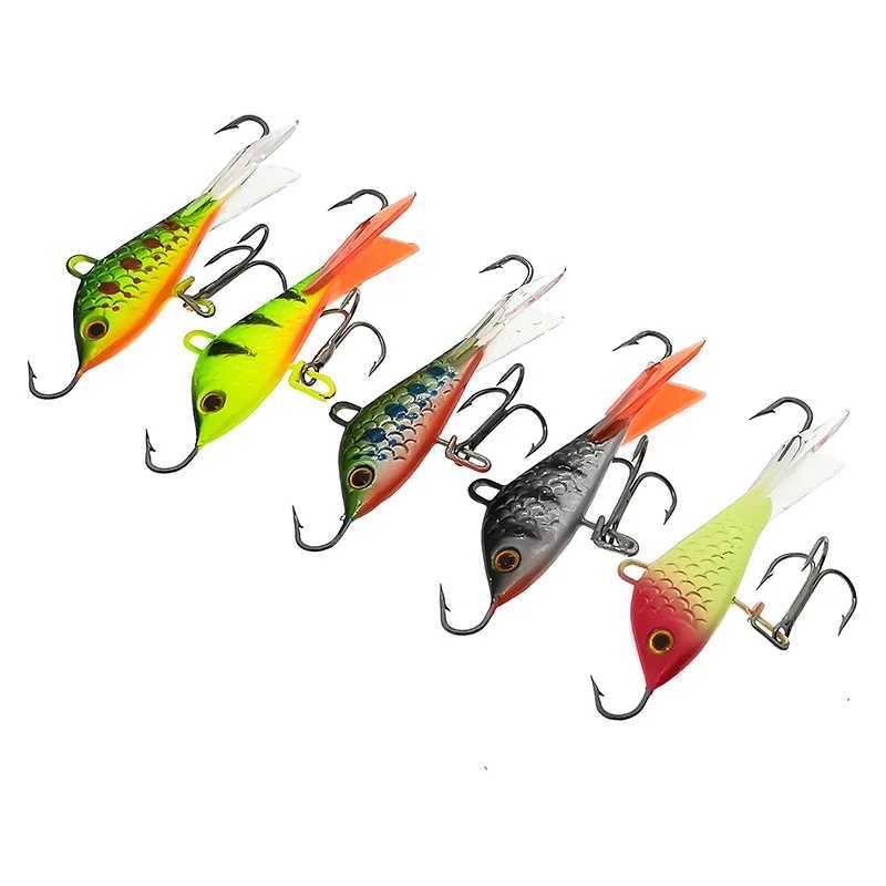 1PCS Quality Winter Ice Jig 5cm 7.5g Fishing Lure VIB Fake Lure Artificial Bait Lrre ncer For Fishing Carp Pike PerchXJ241128
