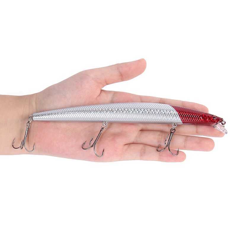 Minnow Floating Fishing Lure 18.5CM 23G Diving 0.5-2M Sea Fishing Pesca Plastic Crank Hard Bait Fishing Tack Swim WobbrsXJ241128