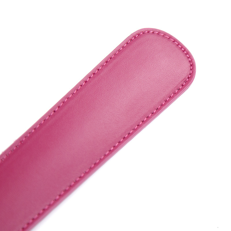 SM adult sex toys in rose red long strip leather, hand patting, men's and women's sex, spanking toys, in stock and dropshipping