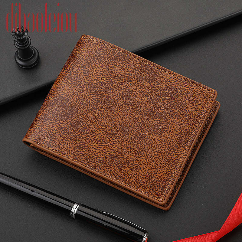 Horizontal Short Men's European And American US Men's Small Wallet Fashion Quality Classic B3