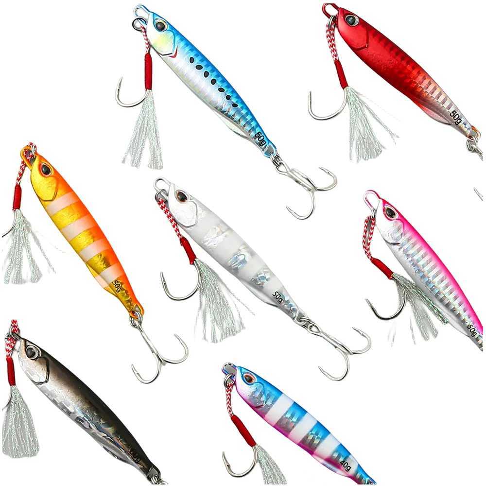 Japen Metal Cast Jig Spoon 10/15/20/30/40/50g Shore Casting Jigging Fish Sea Bass Fishing Lure Artificial Bait TackXJ241128