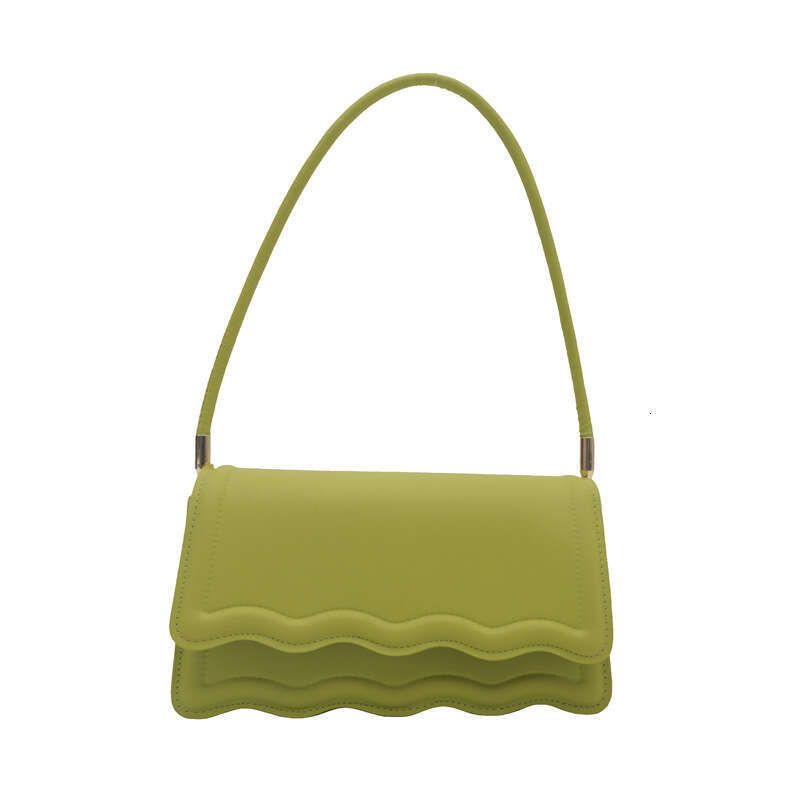 Women's Autumn Winter New Trendy Solid Color PU Shoulder Bag, Stylish And Beautiful Lace Underarm Bag