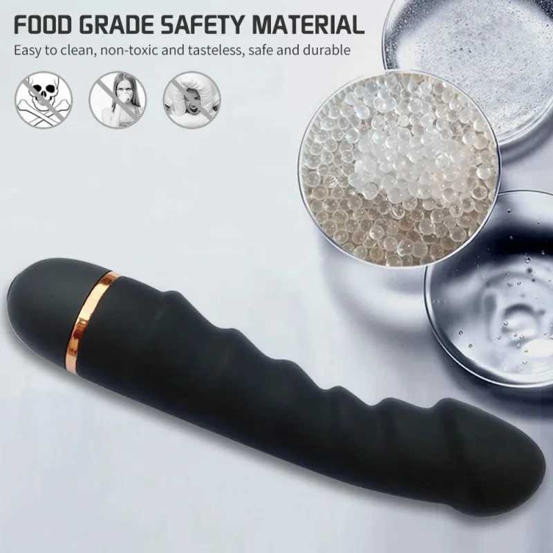 Wave Vibrator Female Masturbator Sex Massage Stick 20 Mode Adjustable Into Sex Toy Masturbation Stick Flirting SuppliesXJ241206