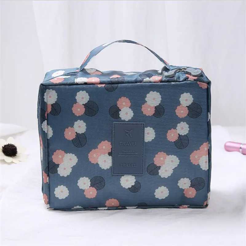 Cosmetic Bag Organizer Waterproof Portable Makeup Bag Mini Solid Color Flamingo Travel Toiletry Storage Bag Beauty W PouchXJ241206