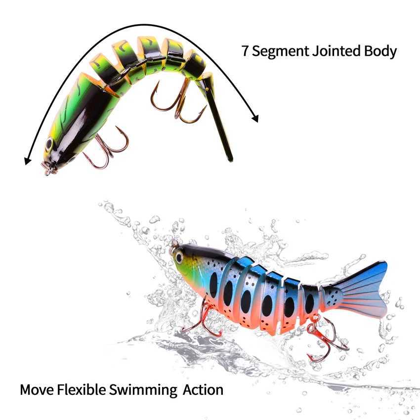 Aorace 5pcs Sinking Wobbr Set Crankbaits Fishing Kit Artificial Bait Hard Lure Swimbait Pike Wobbrs For Bass Fishing TackXJ241128