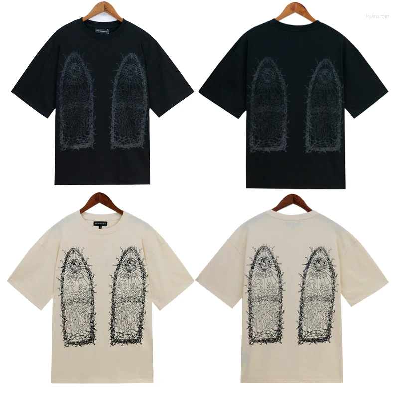 Men's T Shirts Vintage WHO DECIDES WAR Short Sleeve T-shirt Unisex High Quality Street Casual Top Tee
