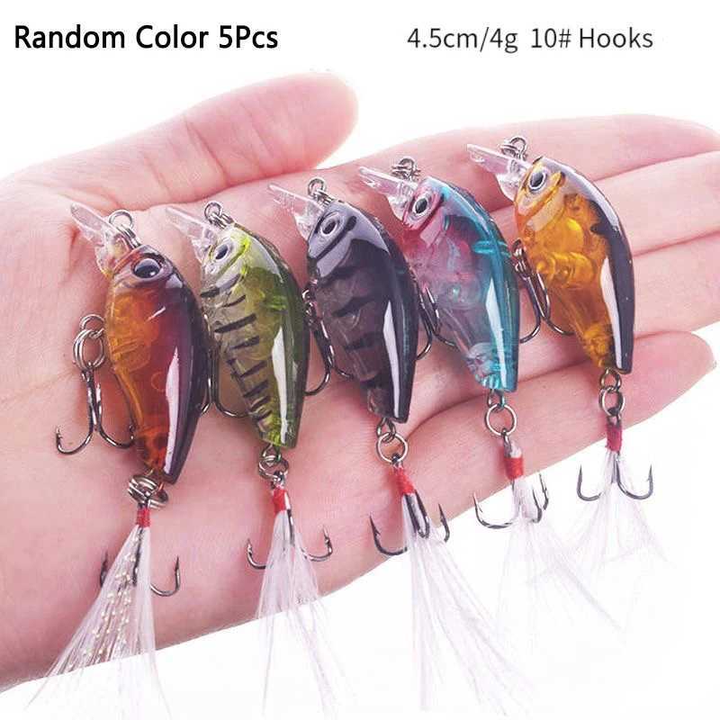 Crankbaits Set Mixed Colors Bait Fishing Lure Lot Minnow Wobbr Bass Swimbait Sea Swim Hard Lures Sinking Tack pescaXJ241128