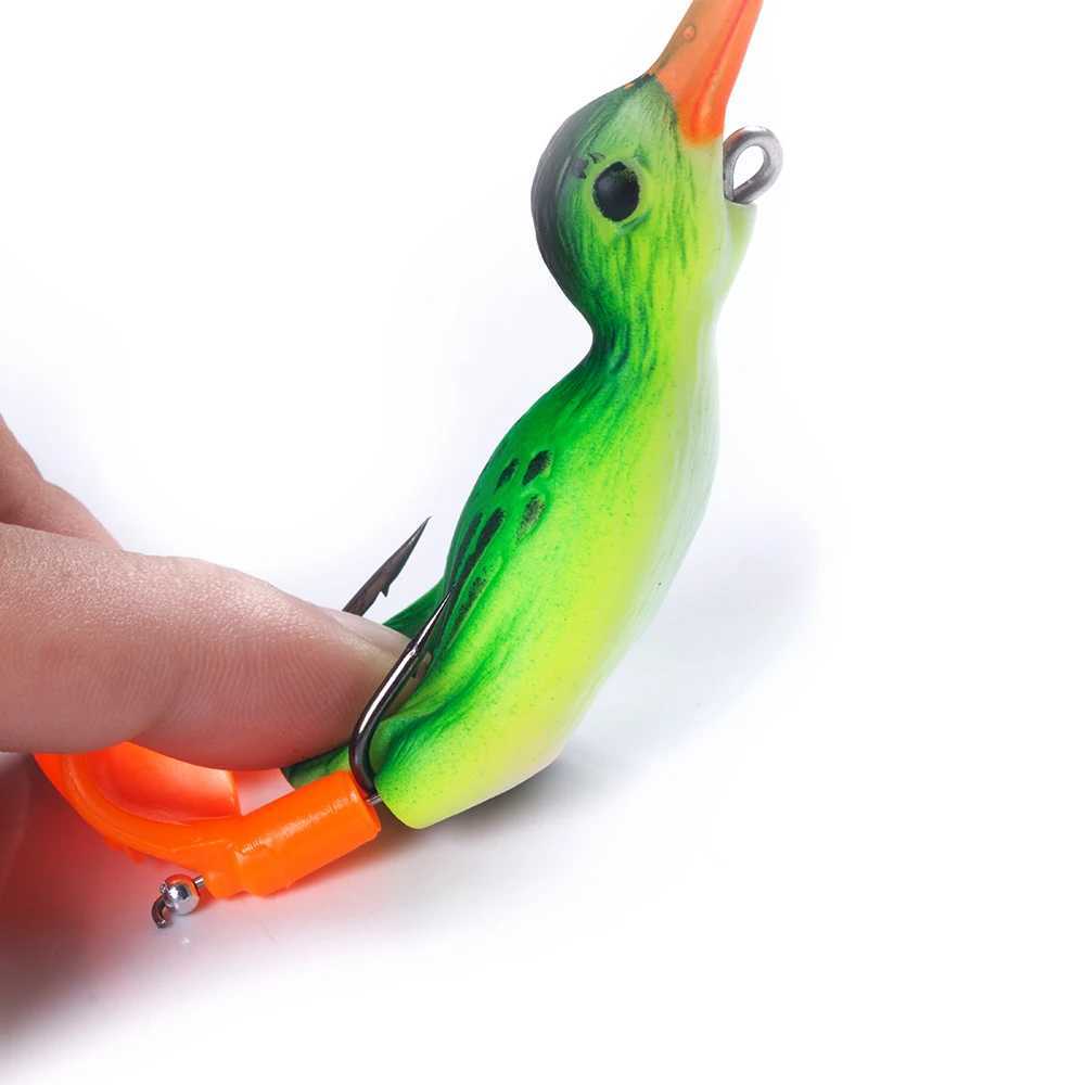11.2g 8.5cm duck Fishing Lure Ducking Fishing Frog Lure Artificial Bait Duckling 3D Eyes Fishing Baits Bass Carp Pike FishingXJ241128