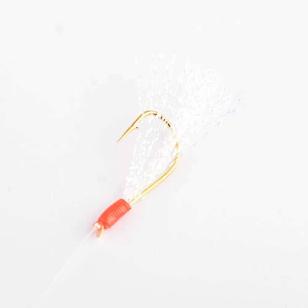 6Pcs/Pack Sabikis Soft Fishing Lure Rigs Bait Jig Lure Feather Lure Herring Bait Tack Tool For Mackerel And Deep Sea FishingXJ241128