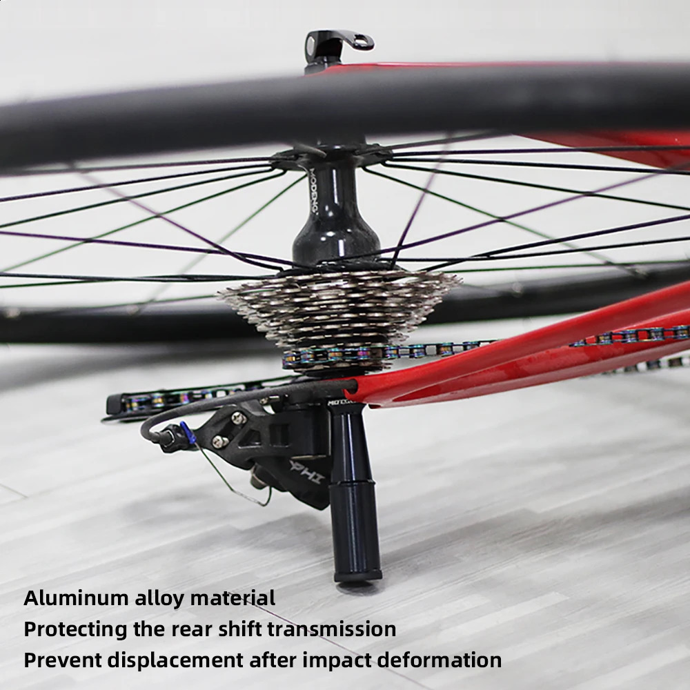 VXM Adjustable Bicycle Rear Gear Derailleur Chain Guard Alloy Protector Mountain Ultra Light Road Bike Transmission Protection 241203