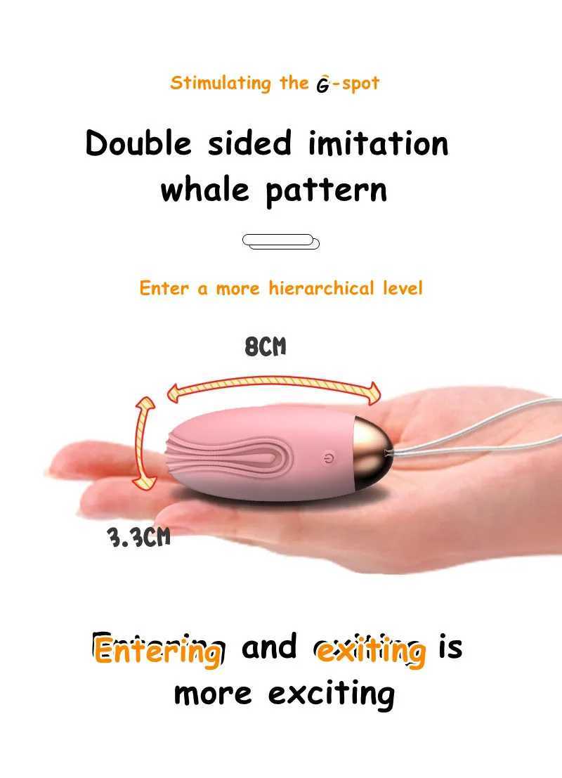 Kegel Ball Wireless Remote Control Vibrating Clitoris Stimulator Vaginal Massage Ball G- Spot Vibrators Sex Toys for WomanXJ241206