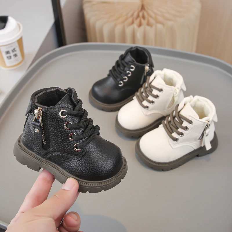 Children Winter Shoes Baby Girls Boys Snow Boots Outdoor Waterproof Kids Plush Boots Anti Slip Soft Sole Infant Toddler ShoesXJ241206