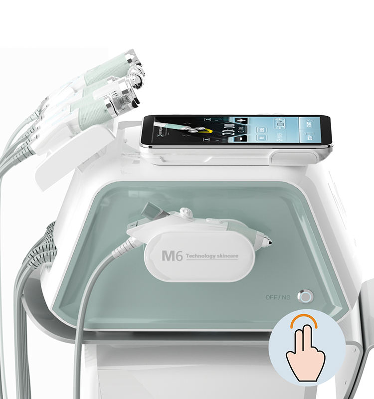 Professional Microdermabrasion 6 In 1 Deep Nourishment Shrink Pore Face Lifting Skin Care Cleaning Acne Removal Anti-Aging Beauty Beauty Machine