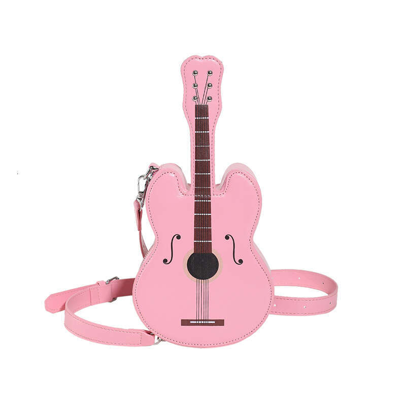 Personalized Guitar For Women, Summer , New Fashionable Crossbody Bag, Internet Celebrity, Explosive Single Shoulder PU Chest Bag B2