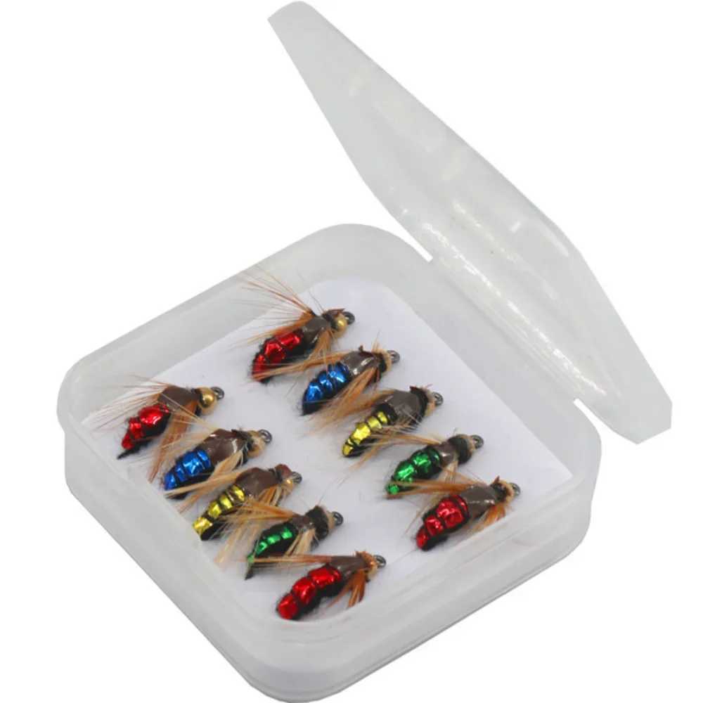 #14 Bead Fast Fly Fishing Flies Different Sty Scud Fly Bug Insects Salmon Trout Sing Dry Fly Fishing Lures Fishing TackXJ241128
