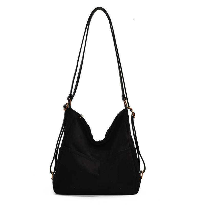 Autumn Winter Frosted Leather Shoulder For Women 2024 New Trendy And Versatile Large Capacity Commuting Multi Back French Tote Bag