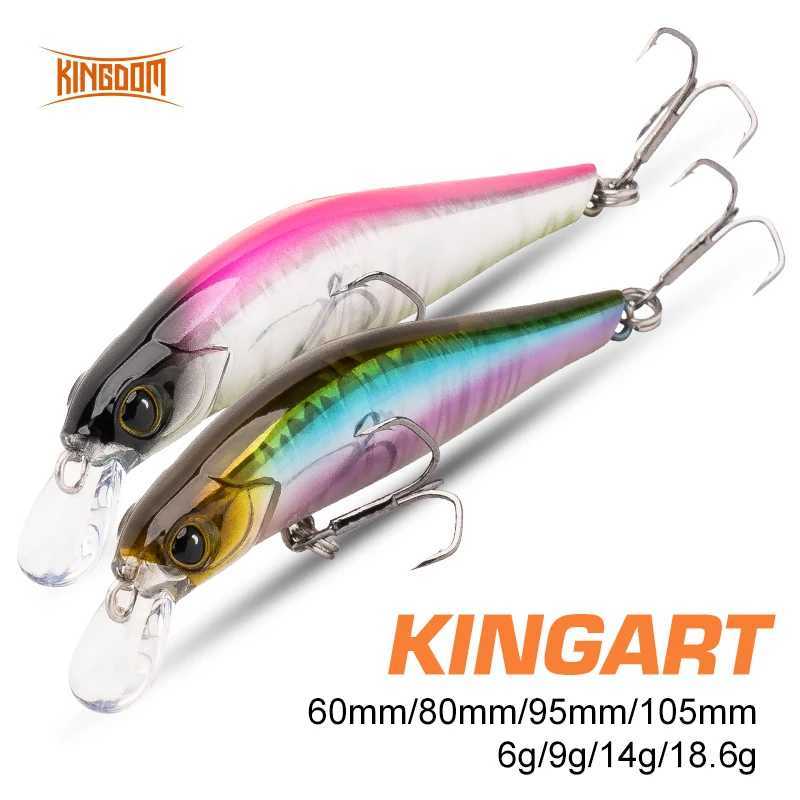 Kingdom Sinking Minnow Saltwater Fishing Lures Crankbait Hard Baits Good Action Wobbrs Artificial Trout Lure For Sea BassXJ241128