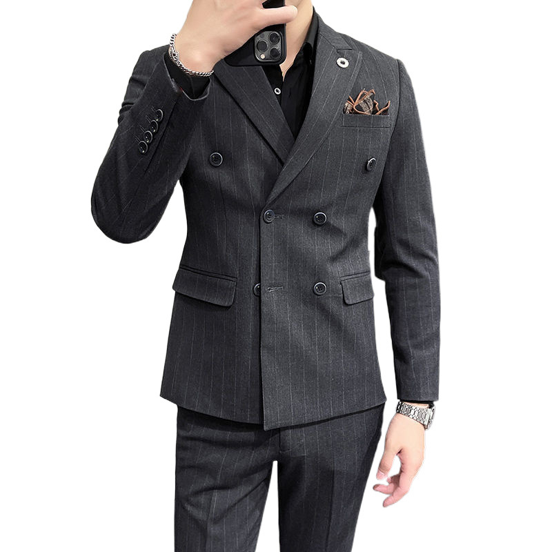 K27Men's autumn and winter wedding suits