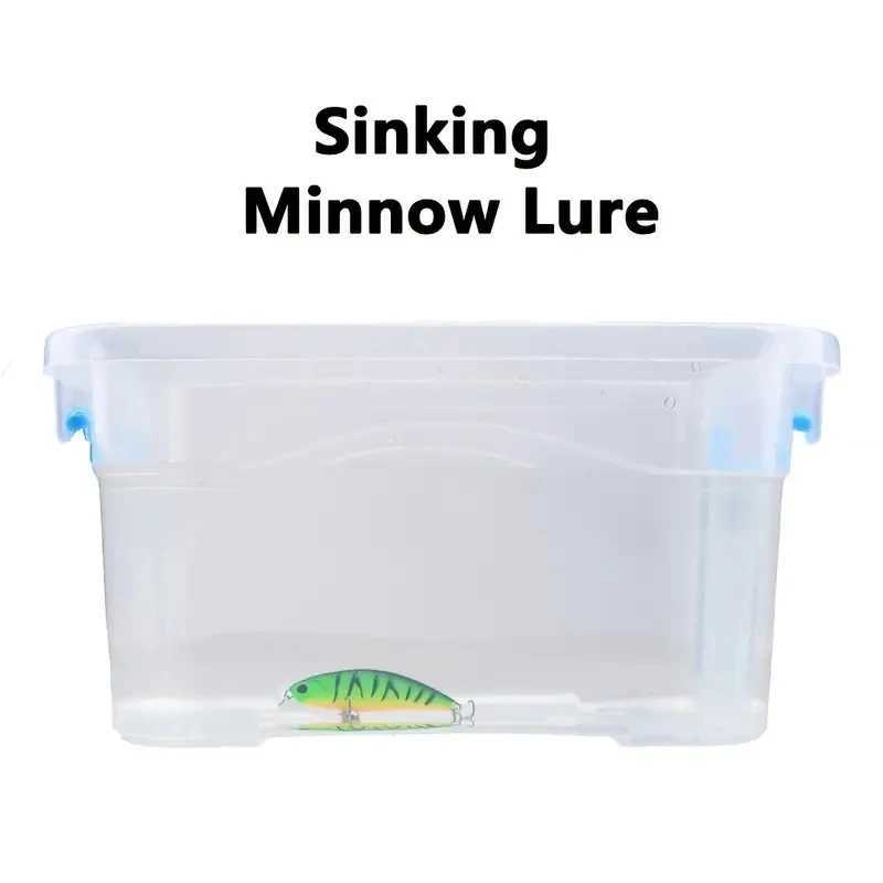 Laser Minnow Fishing Lure Set Wobbrs Crankbaits Isca Artificial Hard Bait Carp Mini Fishing Lures Pesca TackXJ241128