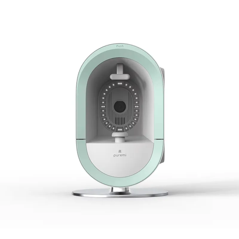 Portable 3D Facial Detector with HD Screen Home Skin Analyzer Face Scanner Skin Analyzer Skin Analysis Machine Skin Moisture Tester Facial Detection D