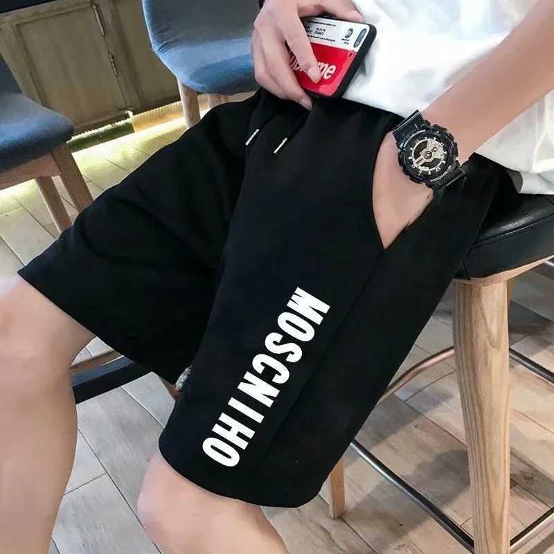 Man Denim Shorts Ripped Short Jeans Pants For Men With Pockets Blue Stretchable Wih Zipper Original Xl Summer Trend Unique RudeXJ241206