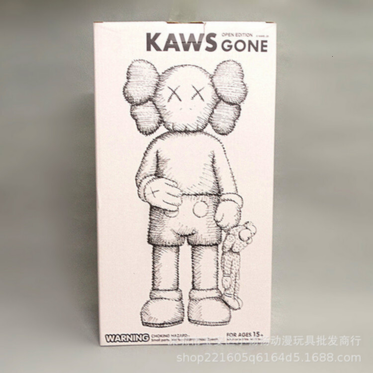 Boxed Sesame Street Puppet XX Eye Trendy Kaws Vinyl Doll Model Ornament Gift