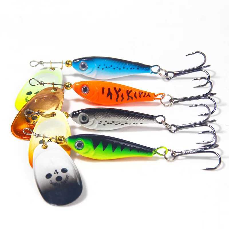Fishing Lures 11g 15g 20g Rotating Metal Fishing Hard Artificial Hard Baits Crap Bass Pike Fishing Tack Bionic Crank LuresXJ241128