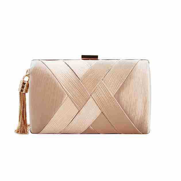 Clutch Bag Long Term Silk Satin Tassel Dinner Hand Hold Womens Bag Chain Banquet Bag Temperament Cheongsam Bag 240920